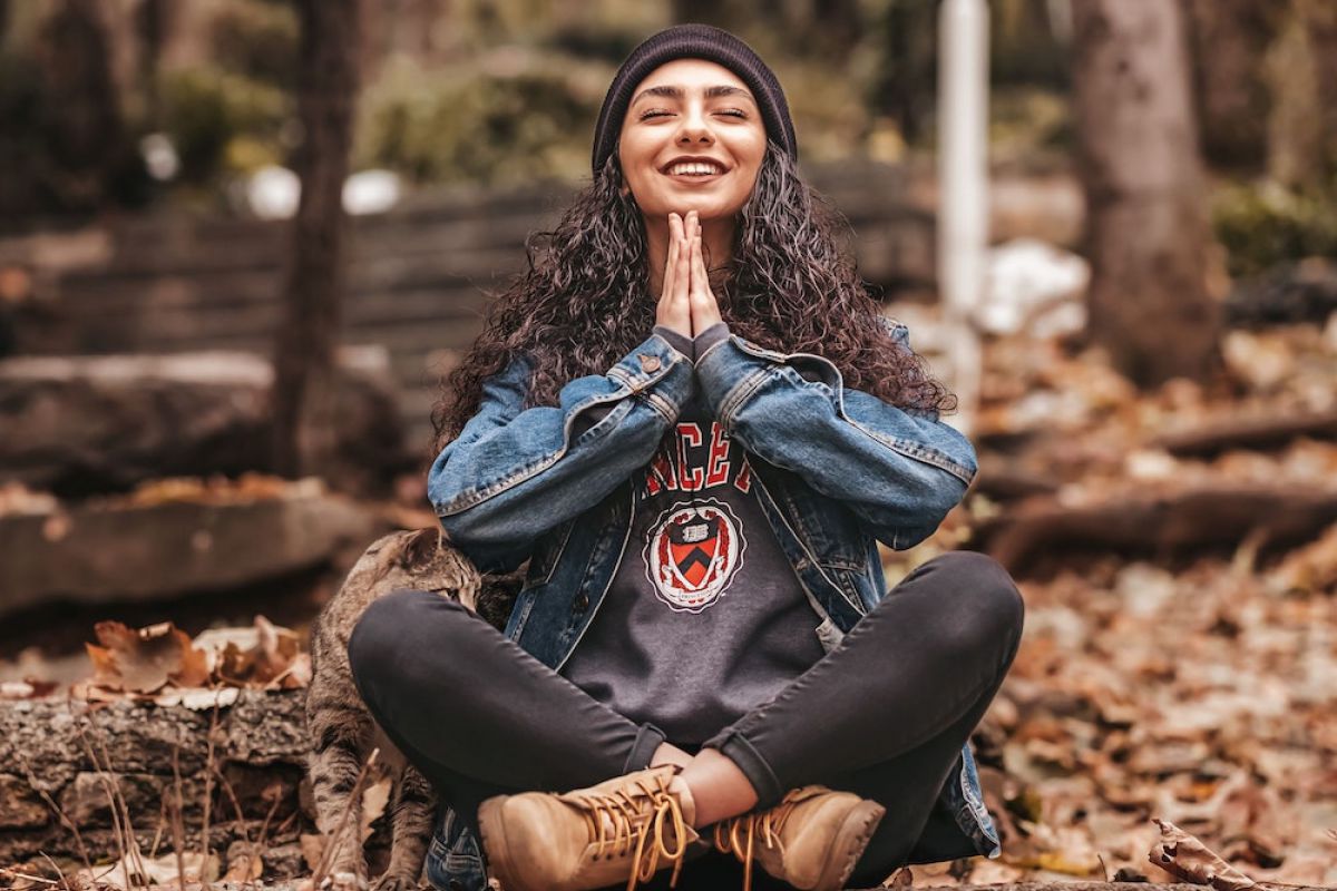 Just let it happen. Be completely open to what occurs.