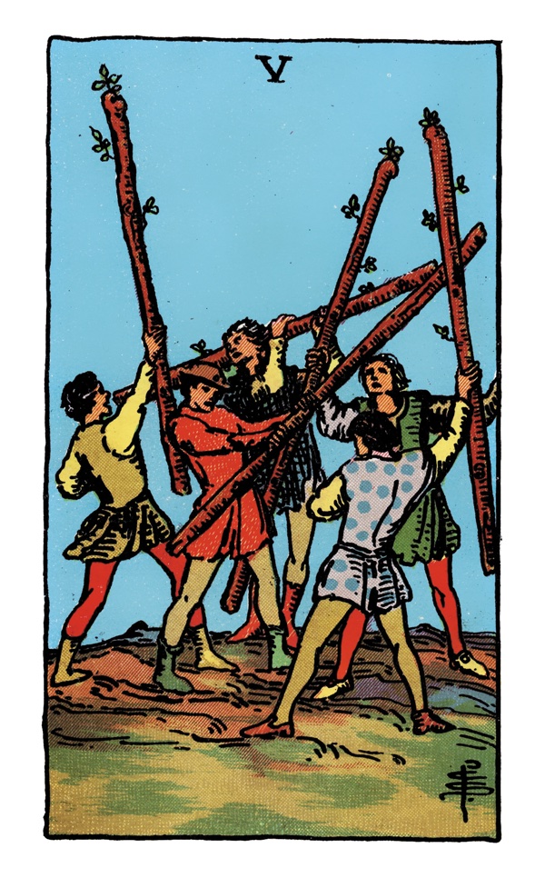 Five of Wands