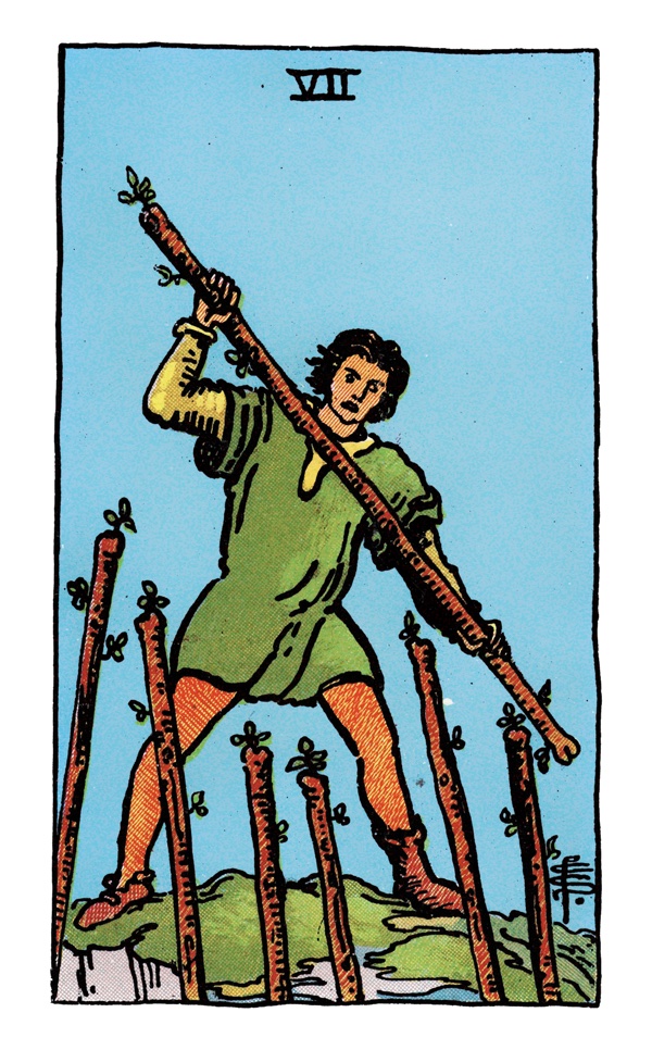 Seven of Wands
