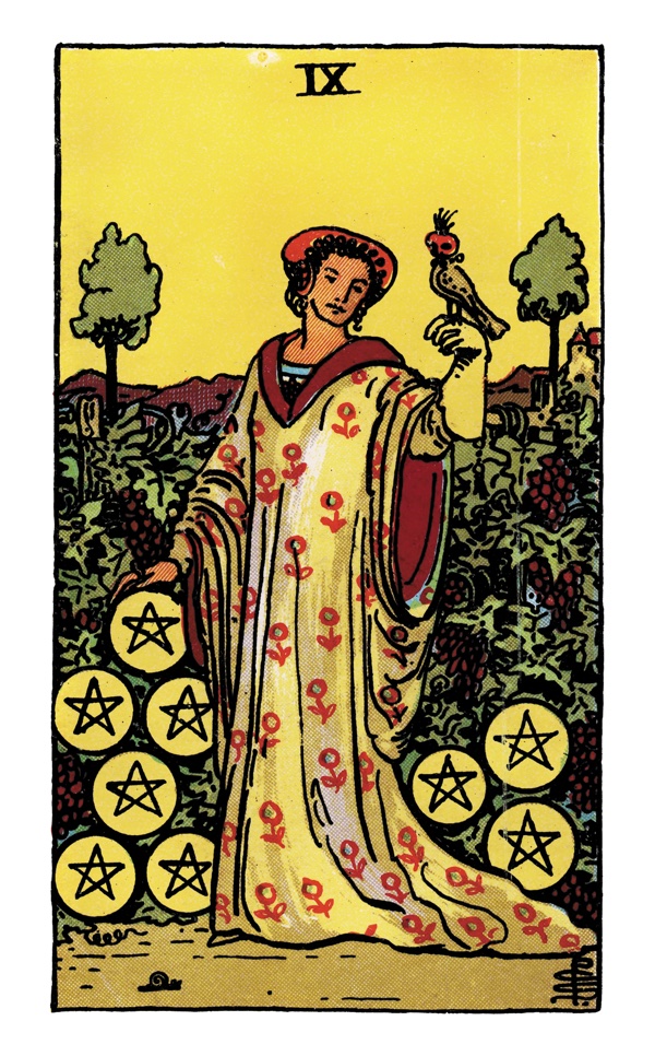 Nine of Pentacles