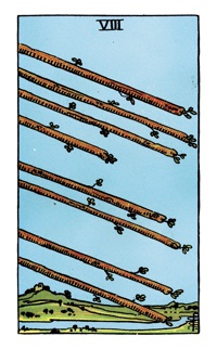 Eight of Wands