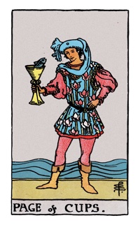 Page of Cups